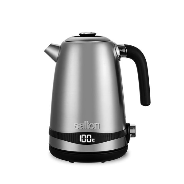 Salton 1.7L 1100 W Stainless Steel Digital Kettle with Variable ...