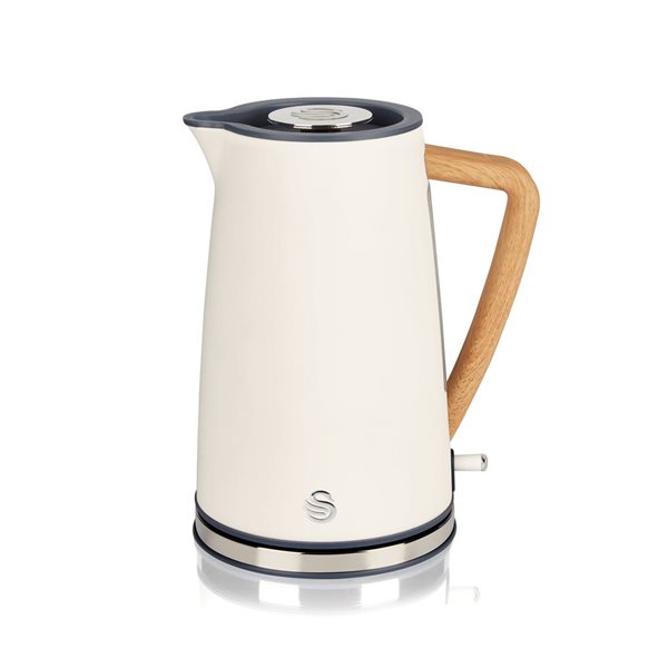 Swan Nordic 1.7L 1500 W Cordless Kettle - Cotton White