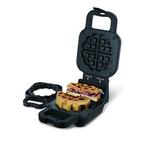 Salton Stuffed Belgian Waffle Maker - Black