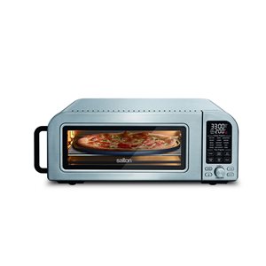 Four à pizza professionnel Pizzadesso 1800 W de Salton, acier inoxydable