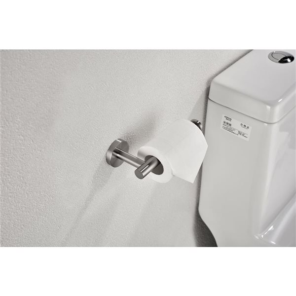 Flynama 3-Piece Silver Stainless Steel Wall Mount Bathroom Towel Rack Set