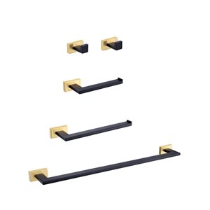 Flynama 5-Piece Bathroom Hardware Set