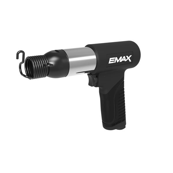 Marteau pneumatique EMAX 250 mm avec 4 burins plats