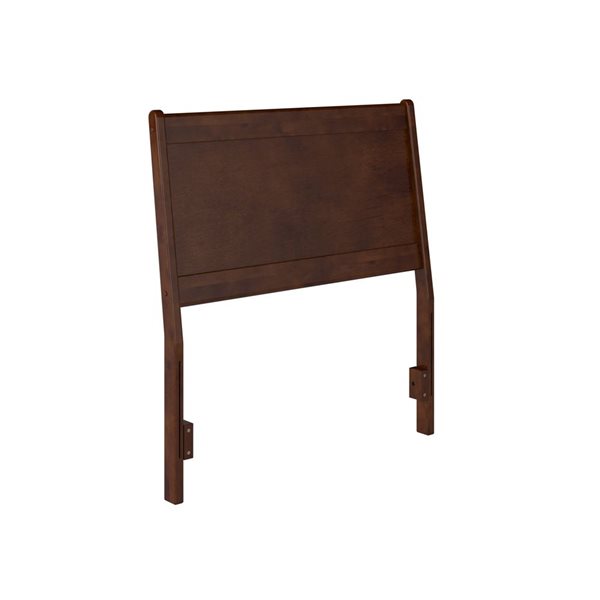 AFI Casanova Twin Solid Wood Panel Headboard - Walnut