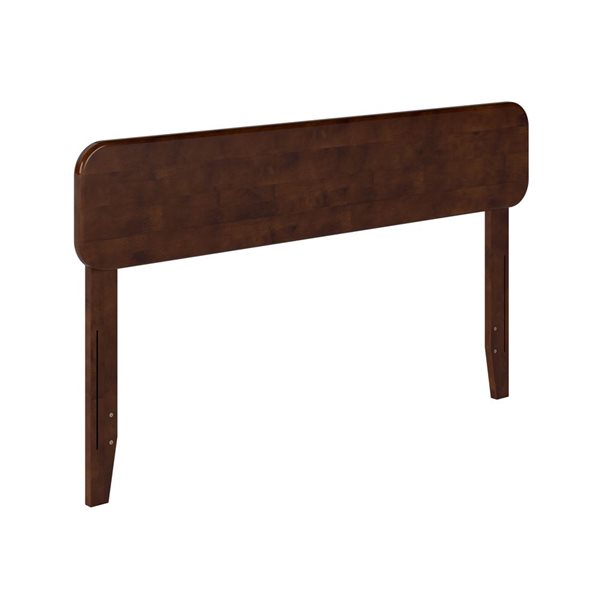 AFI Florence Full Solid Wood Headboard - Walnut