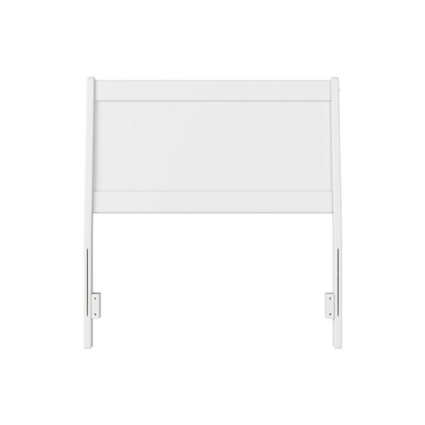 AFI Casanova Twin Solid Wood Panel Headboard - White