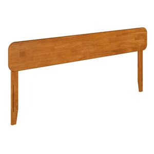 AFI Florence King Solid Wood Headboard - Light Toffee