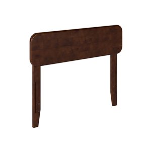 AFI Florence Twin Solid Wood Headboard - Walnut