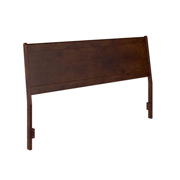 AFI Casanova King Solid Wood Panel Headboard - Walnut