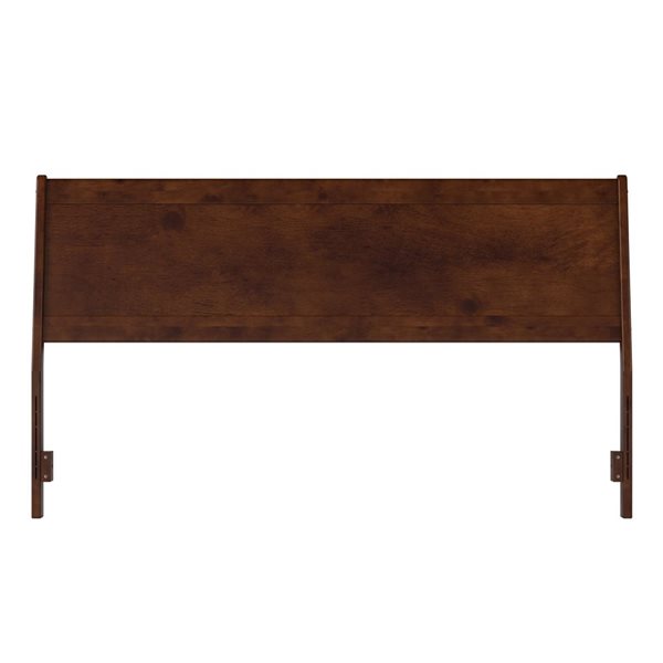 AFI Casanova King Solid Wood Panel Headboard - Walnut