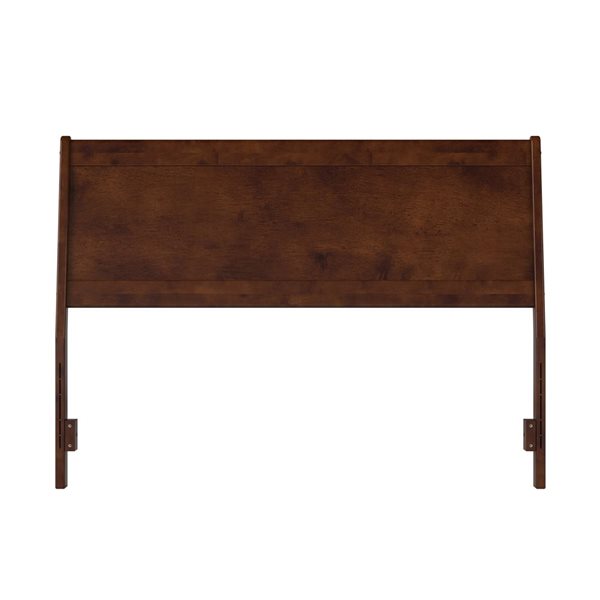 AFI Casanova Queen Solid Wood Panel Headboard - Walnut