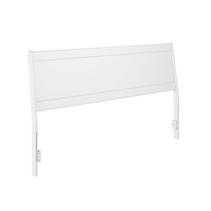 AFI Casanova King Solid Wood Panel Headboard - White