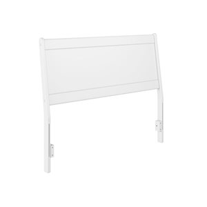 AFI Casanova Full Solid Wood Panel Headboard - White