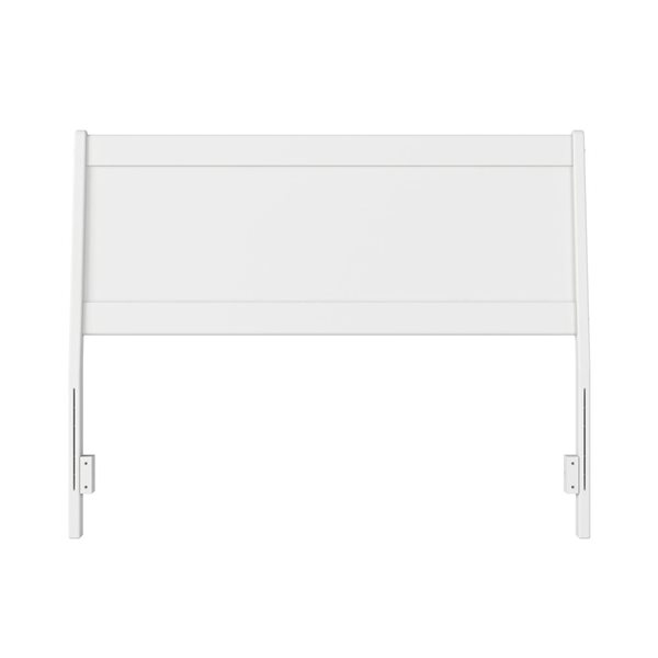 AFI Casanova Full Solid Wood Panel Headboard - White