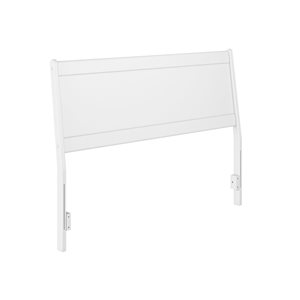 AFI Casanova Queen Solid Wood Panel Headboard - White