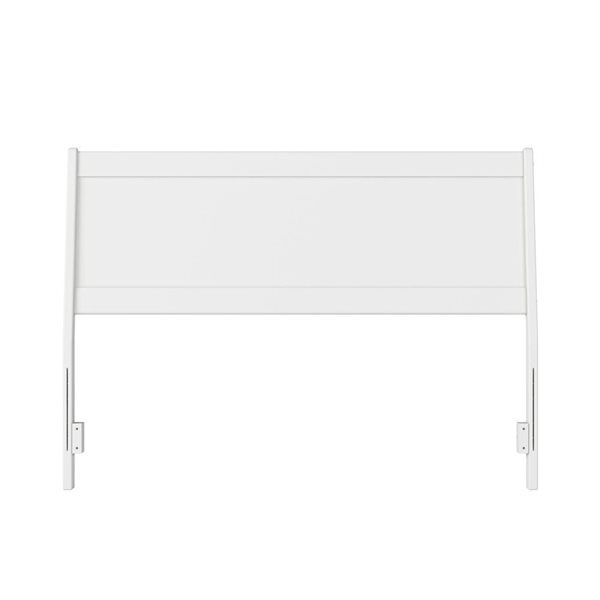 AFI Casanova Queen Solid Wood Panel Headboard - White