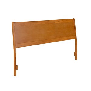 AFI Casanova King Solid Wood Panel Headboard - Light Toffee