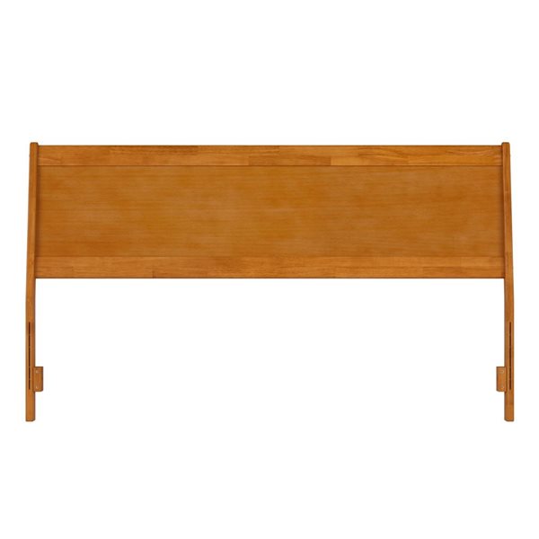 AFI Casanova King Solid Wood Panel Headboard - Light Toffee