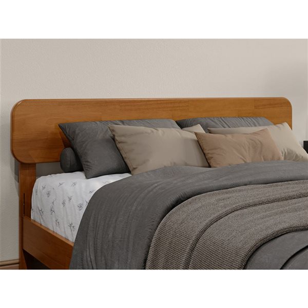 AFI Florence Queen Solid Wood Headboard - Light Toffee