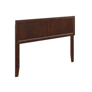 AFI Sophia Full Solid Wood Headboard - Walnut