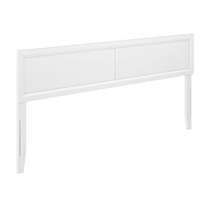 AFI Sophia King Solid Wood Headboard - White