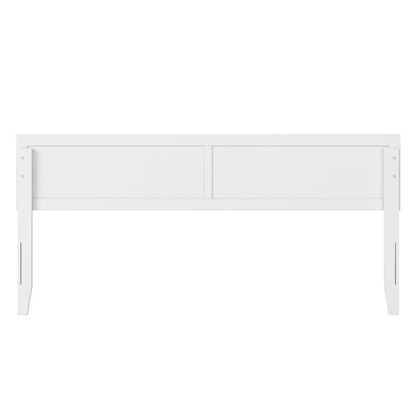 AFI Sophia King Solid Wood Headboard - White