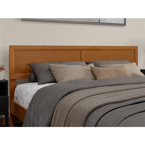 AFI Sophia King Solid Wood Headboard - Light Toffee