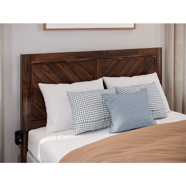 AFI Canyon Full Size Headboard - Barnwood