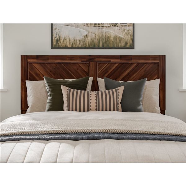 AFI Canyon Queen Size Headboard - Barnwood