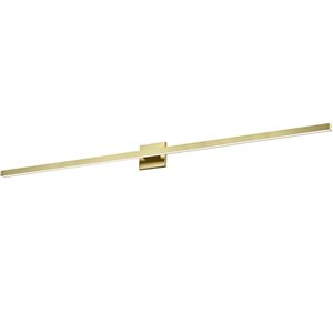 Dainolite Arandel 36 W LED 4-in Deep Aged Brass Vanity Light with White Acrylic Diffuser