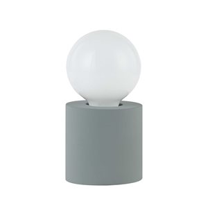 Dainolite Tonya 1-Light Grey Table Lamp