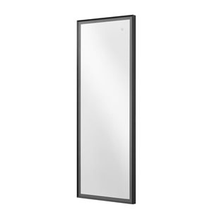 Inspired Home Dequan  Full Length Mirror, Black