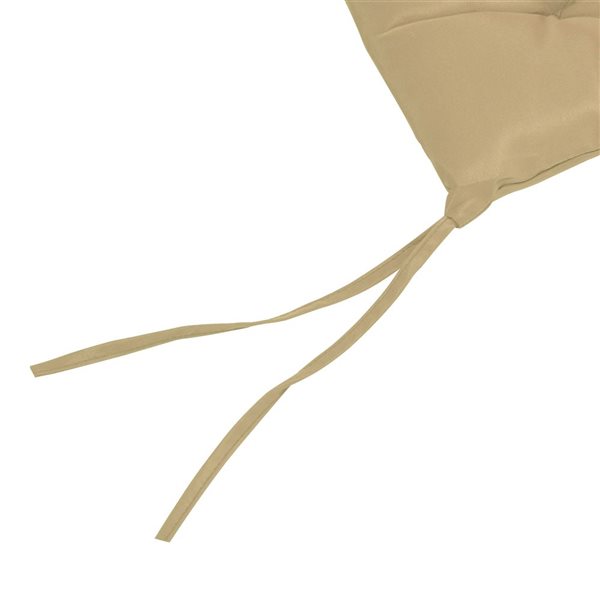 Outsunny Set Of 2 Garden Chair Cushions with Backrest