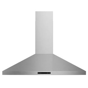 Thor Kitchen 36-in Contemporary Wall Mount Pyramid Shape Range Hood – Stainless Steel