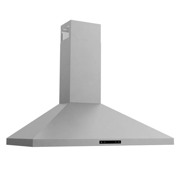 Thor Kitchen 36-in Contemporary Wall Mount Pyramid Shape Range Hood – Stainless Steel