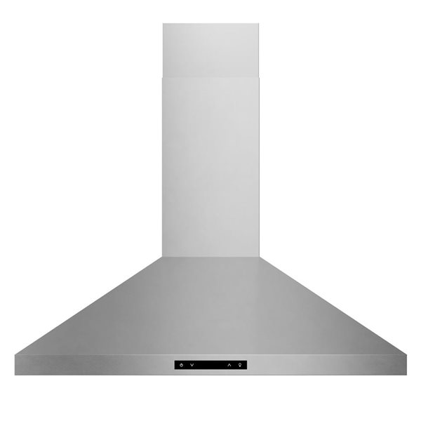 Thor Kitchen 30-in Contemporary Wall Mount Pyramid Shape Range Hood – Stainless Steel