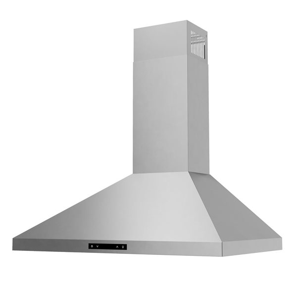 Thor Kitchen 30-in Contemporary Wall Mount Pyramid Shape Range Hood – Stainless Steel