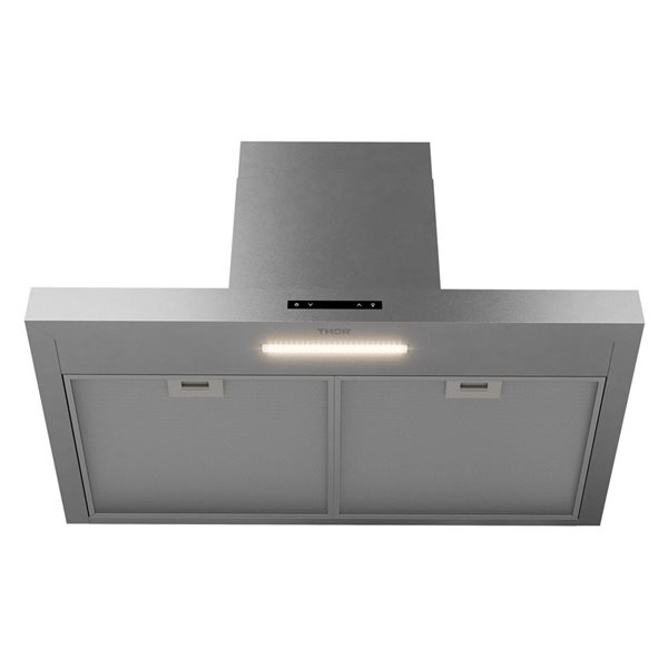 Thor Kitchen 36-in Contemporary Wall Mount T-Shape Range Hood – Stainless Steel