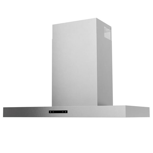 Thor Kitchen 36-in Contemporary Wall Mount T-Shape Range Hood – Stainless Steel