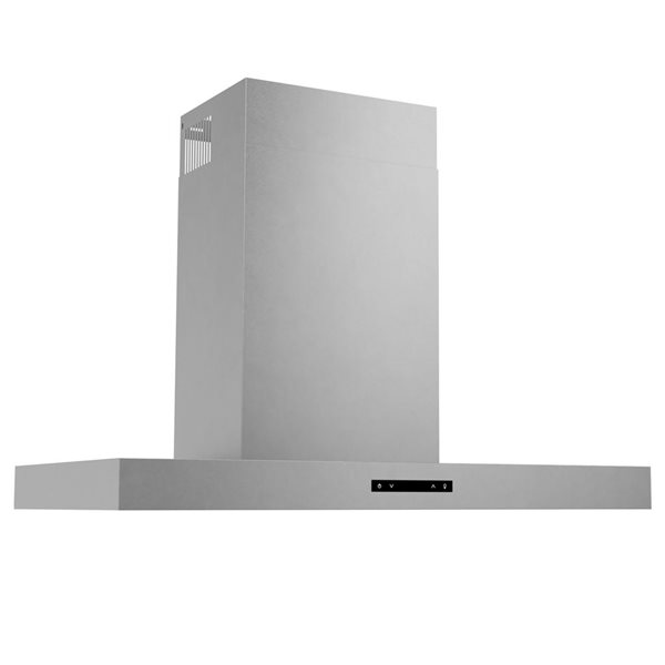 Thor Kitchen 36-in Contemporary Wall Mount T-Shape Range Hood – Stainless Steel