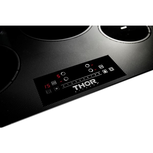 Thor Kitchen 30-in 4-Element Smooth Surface Built-In Induction Cooktop