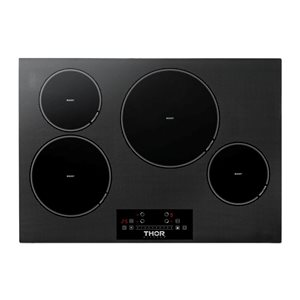 Thor Kitchen 30-in 4-Element Smooth Surface Built-In Induction Cooktop