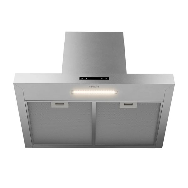 Thor Kitchen 30-in Contemporary Wall Mount T-Shape Range Hood – Stainless Steel