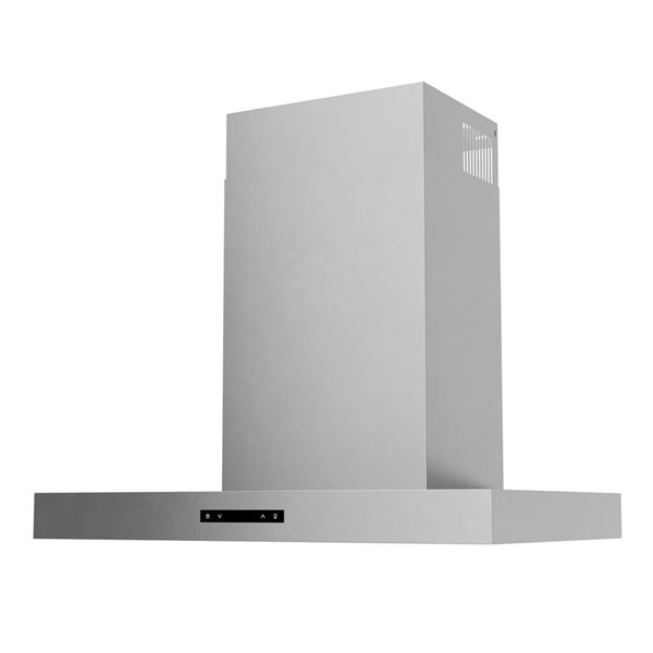 Thor Kitchen 30-in Contemporary Wall Mount T-Shape Range Hood – Stainless Steel