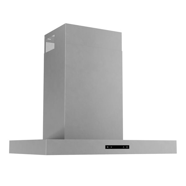 Thor Kitchen 30-in Contemporary Wall Mount T-Shape Range Hood – Stainless Steel