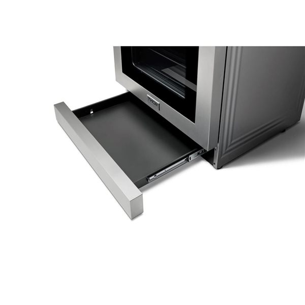 Thor Kitchen 30-in Tilt Panel Professional Freestanding  Self-Clean Oven Electric Range – Stainless Steel