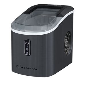 Frigidaire Stainless Steel Ice Maker - Black