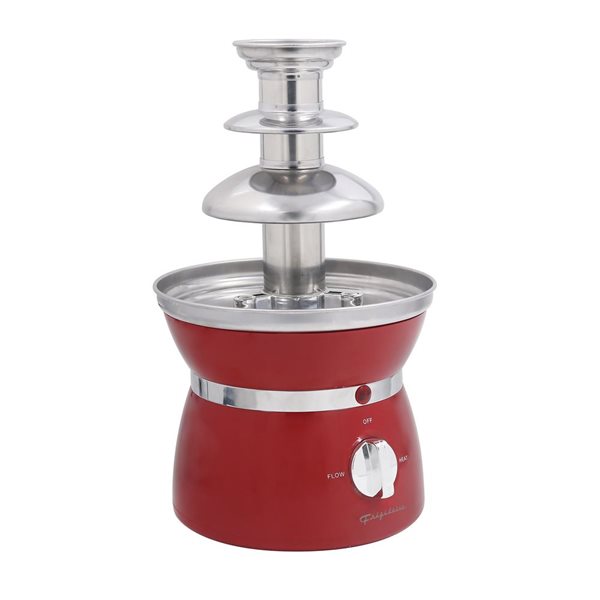 Frigidaire 3-Tiered Vintage Chocolate Fountain - Red