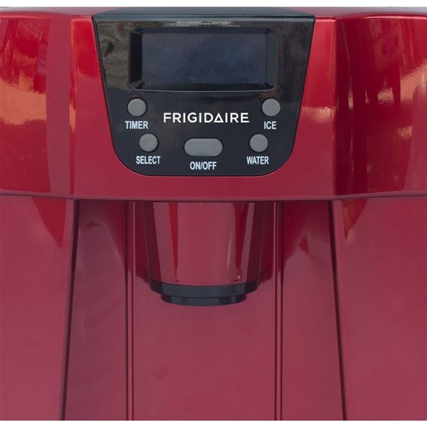 Frigidaire Compact Ice Maker and Water Dispenser - Red