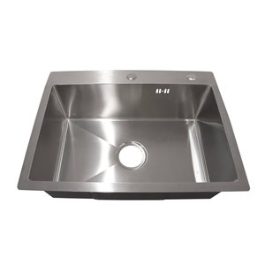 Blue Sky Outdoor Living Outdoor Kitchen 30-in W Stainless Steel Sink